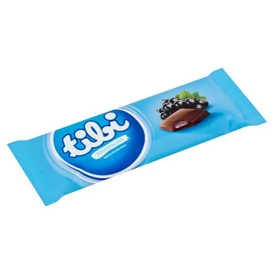 Tibi tejcsokoládé feketeribizlikrémes 100 g