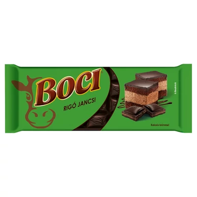 Boci Rigó Jancsi kakaós krémmel töltött étcsokoládé 90 g