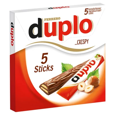 Kinder duplo csokoládé crispy 91 g