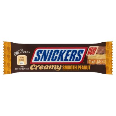 Snickers szelet creamy smooth peanut 36,5g