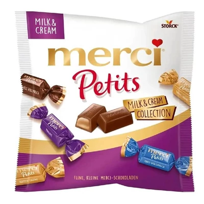 MERCI PETITS VALOGATAS 125.GR MILKK & CREAM