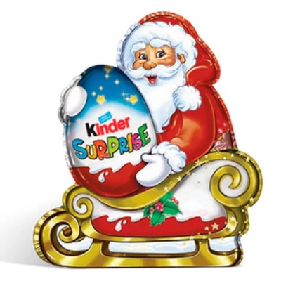 Kinder mikulás szánkós meglepetéssel 75gr