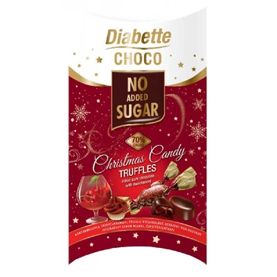 Dibette szaloncukor cukormentes alkoholos meggyes trüffel 220 g