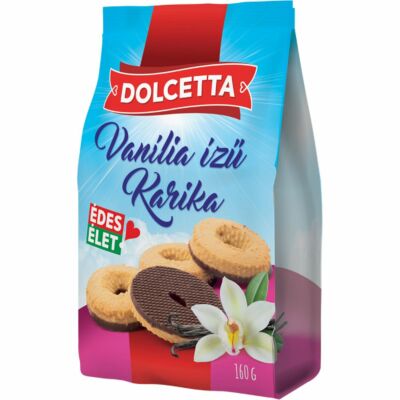Dolcetta vanilias karika 160.g