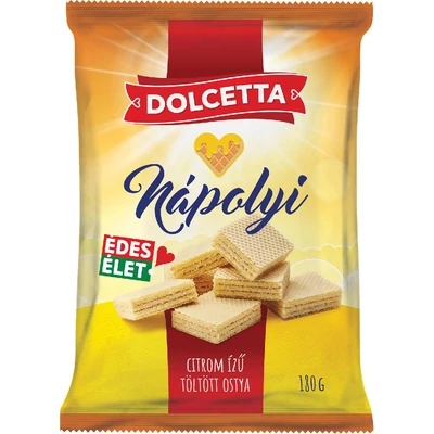 Dolcetta napolyi citromos 180.g