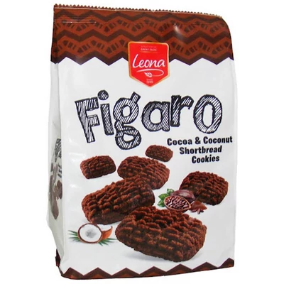 LEONA FIGARO KEKSZ 300.GR KAKAOS-KOKUSZOS
