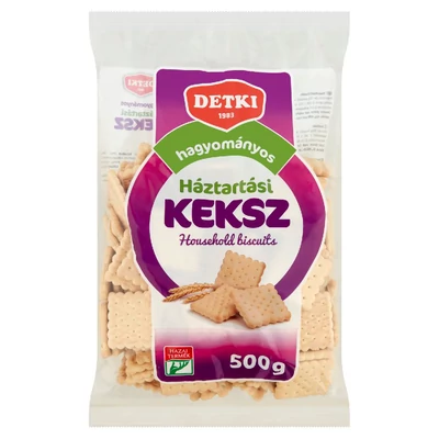 DETKI HAZTARTASI KEKSZ 500G