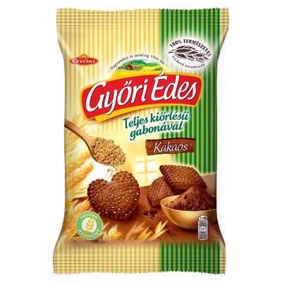 Győri édes teljes kiörlésű kakaós 150 g
