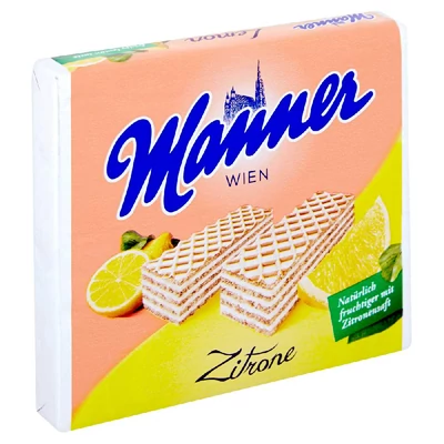 Manner citromízű krémmel töltött ostyaszeletek 75 g