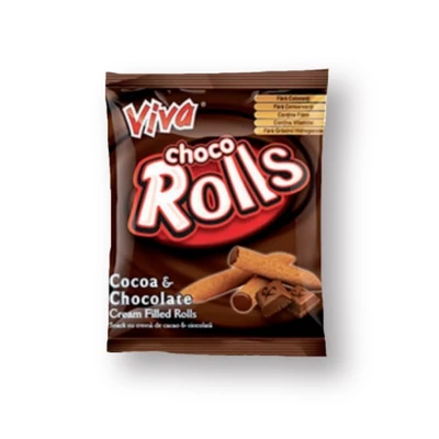 Viva Rolls csokoládés gabonapehely 100 g