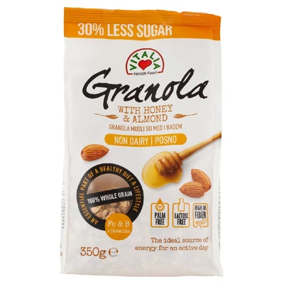 VITALIA GRANOLA 350.GR MEZ-MANDULA