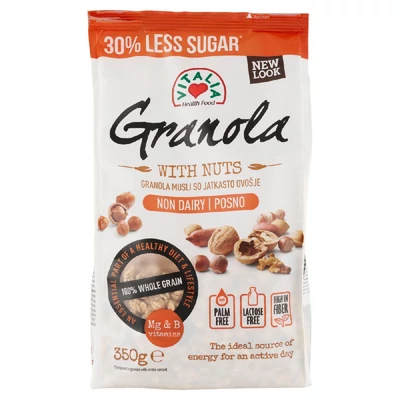 VITALIA GRANOLA 350.GR DIOFELEKKEL