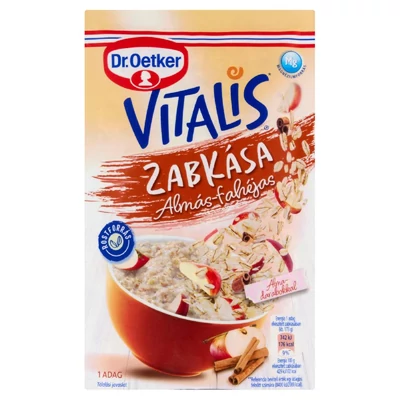 Dr. Oetker Vitalis almás-fahéjas zabkása alappor 48 g