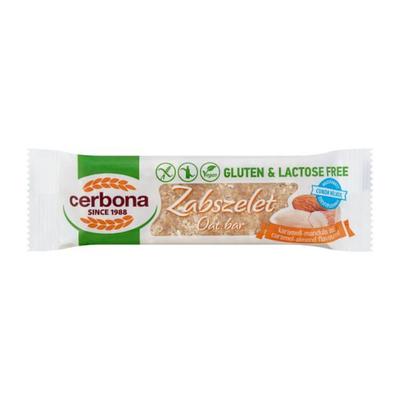 Cerbona zabszelet gluténmentes karamell mandula 40 g