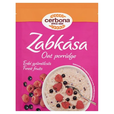 Cerbona erdei gyümölcsös zabkása 55 g