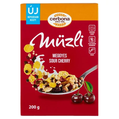 Meggyes muzli 200.g