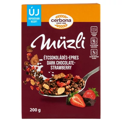 Etcsokolades-epres muzli 200.g