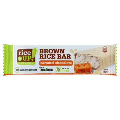 Rice Up! szelet fehércsoki és karamella íízesítésben 18 gr
