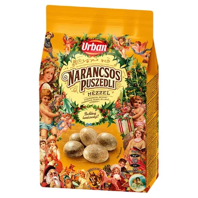 Urbán mézes puszedli narancsos 180.gr