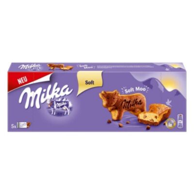Milka Soft Moo sütemény tejcsokoládé darabokkal 140 g