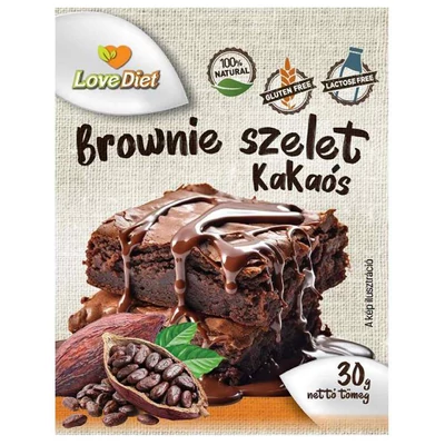 LOVE DIET BROWNIE GM+LM 30.GR KAKAOS