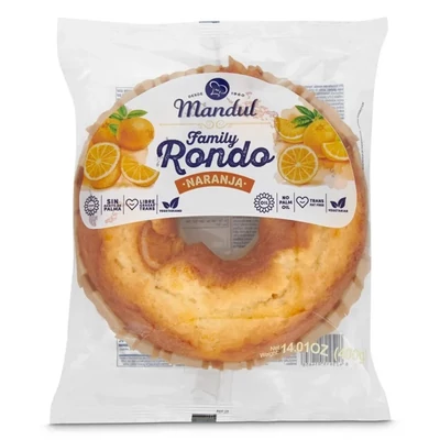 MANDUL FAMILY RONDO SUTEMENY 400.GR NARANJA