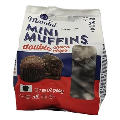 MANDUL MINI MUFFIN 200.GR DUPLACSOKI
