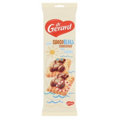 Dr Gerard ChocoBears tejszínes krémmel töltött tejcsokoládés keksz 116 g