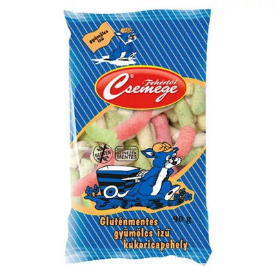 Fehértói Csemege gyümölcs ízű kukoricapehely 90g