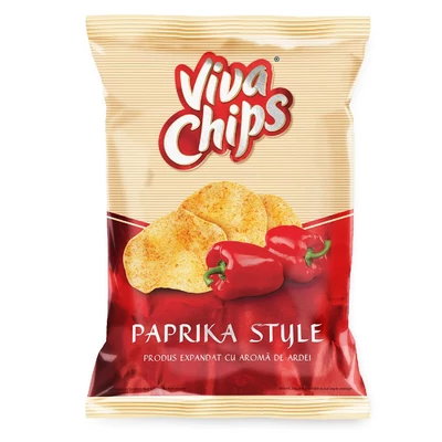 VIVA CHIPS PAPRIKA 50.GR