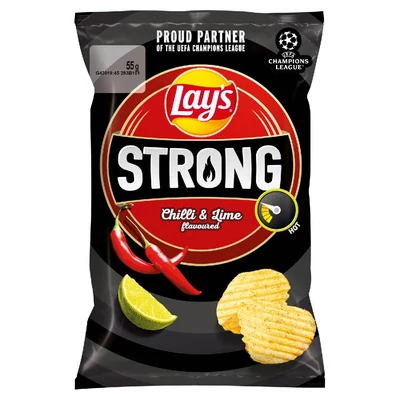 Lays chips strong chili & lime 55 g