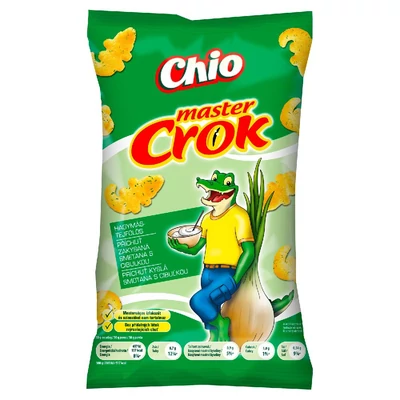 Chio Master Crok hagymás-tejfölös kukoricasnack 40 g