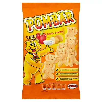 Pom-Bär tejfölös-paprikás burgonyasnack 50 g