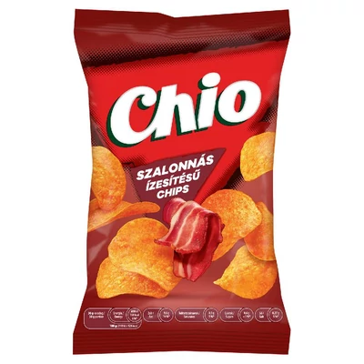 Chio Bacon burgonyachips 60 g