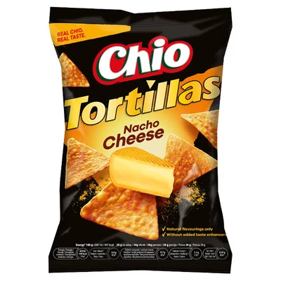 Chio tortilla chips nacho cheese 110 g