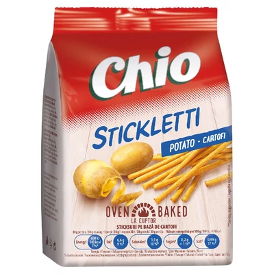 CHIO STICKLETTI 160.GR BURGONYAS