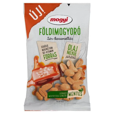 Mogyi földimogyoró olaj nélkül pirított sós-karamellás 130g