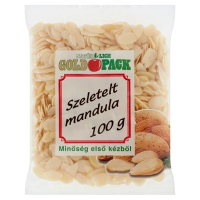 Goldpack szeletelt mandula 100 g