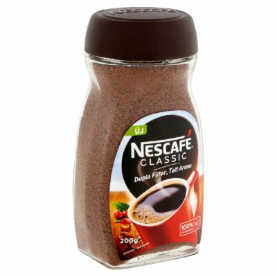 Nescafé Classic instant kávé üveges 200 g