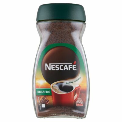 Nescafé Brasero instant kávé üveges 200 g