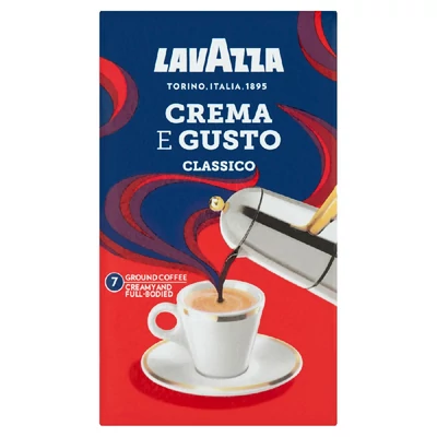 Lavazza Espresso Crema E Gusto őrölt kávé 250 g