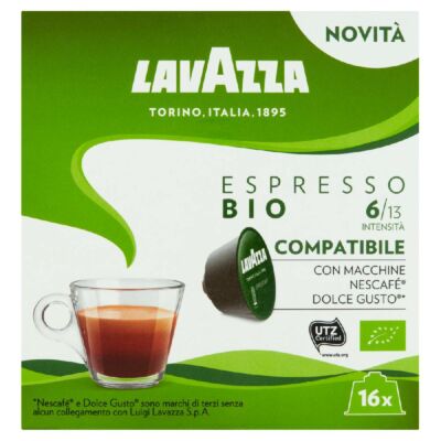 Lavazza dolce gusto kapszula bio espresso 16*8 g