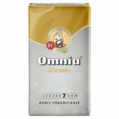 Douwe Egberts Omnia Classic őrölt kávé vákuum csomagolásban 250 g