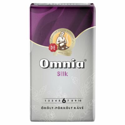 Douwe Egberts Omnia Silk őrölt kávé vákuum csomagolásban 250 g