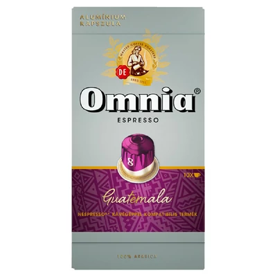 Omnia Nepsresso kávékapszula espresso guatemala 10x52 g