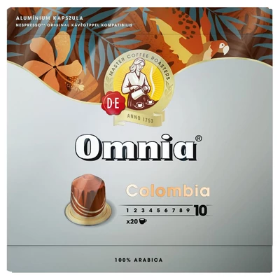 Omnia kávékapszula espresso colombia 20 db