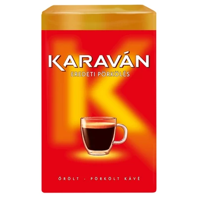 Karavan őrölt kávé vac. 900 g