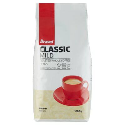 Bravos Classic Mild szemes kávé 1 kg