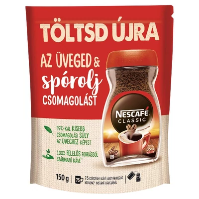 NESCAFE UTANTOLTO 150.GR CLASSIC