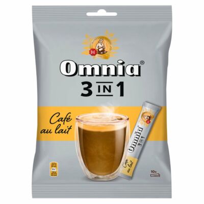 Douwe Egberts Omnia 3in1 Café au lait 10x12.5g